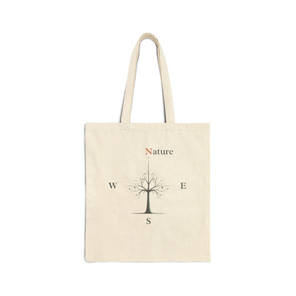 Nature Is My Compass Tote Bag