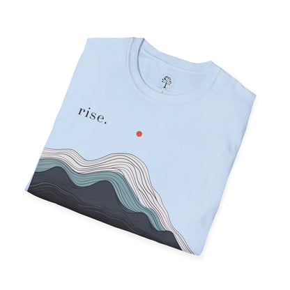 Light Blue | Rise, folded view