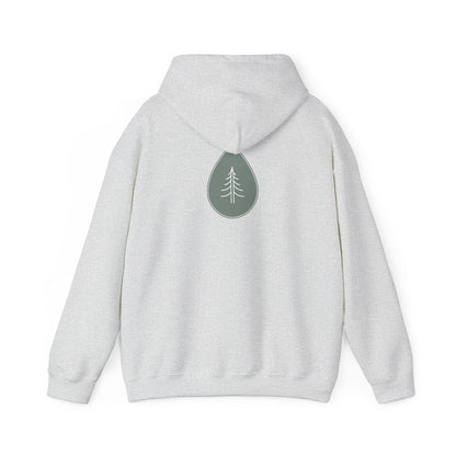 Ash | Calm Drop Hoodie, back design view
