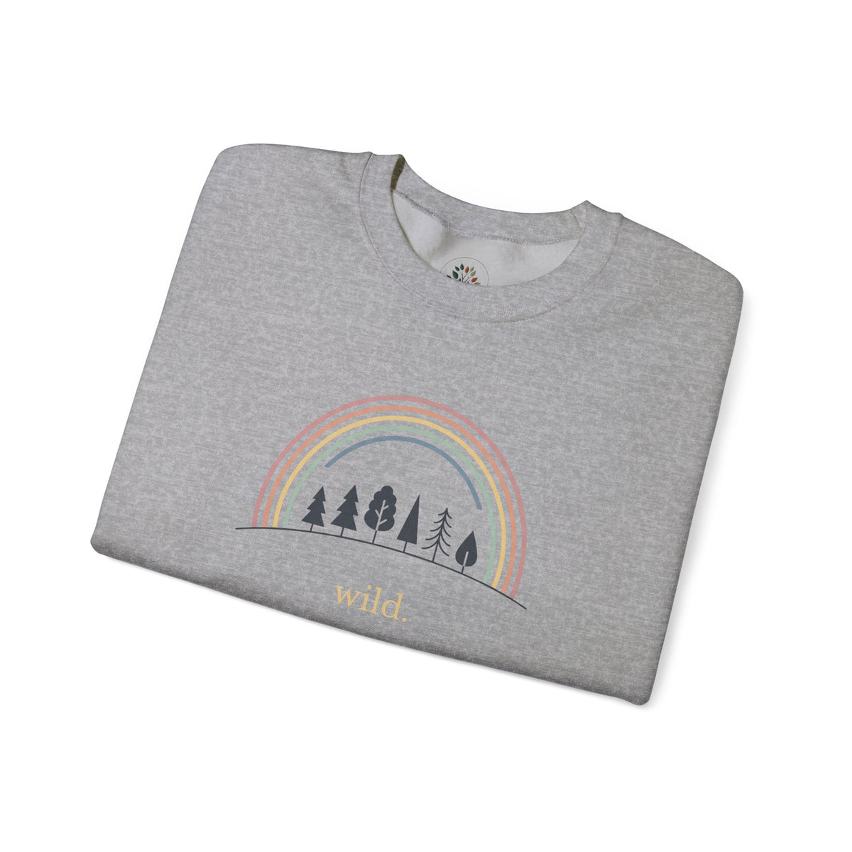 Sport Grey | Wild Sweatshirt, folded view