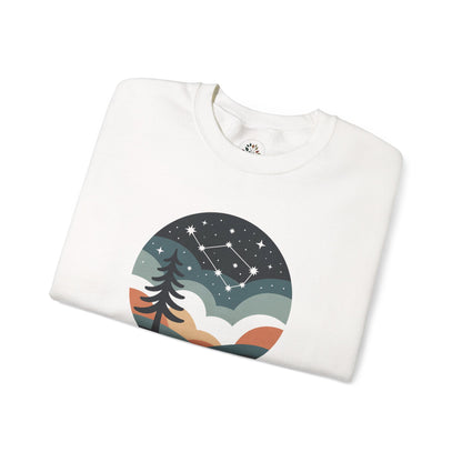 White | North Sweatshirt, folded view