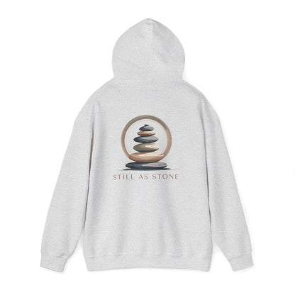 Ash | Still as Stone Hoodie, back view 2