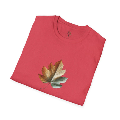 Heather Red | Let if Fall, folded view