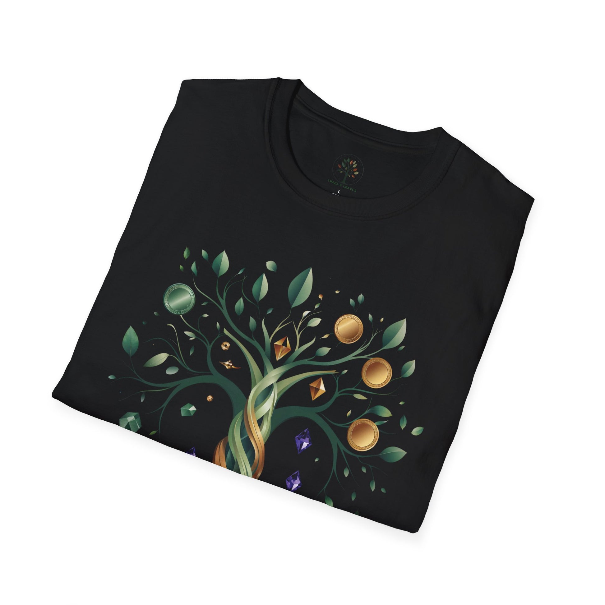 Black | Rooted in Abundance, folded view