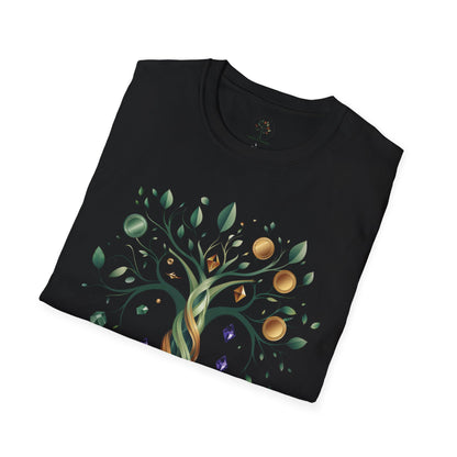 Black | Rooted in Abundance, folded view