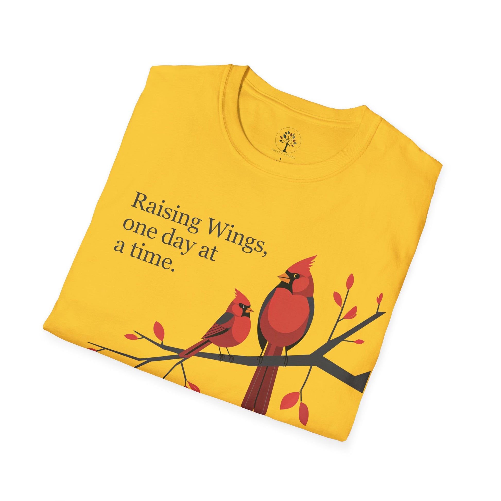 Daisy | Raising Wings, One day at a time, folded view