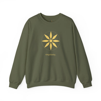 Military Green | Singularity Sweatshirt, front view