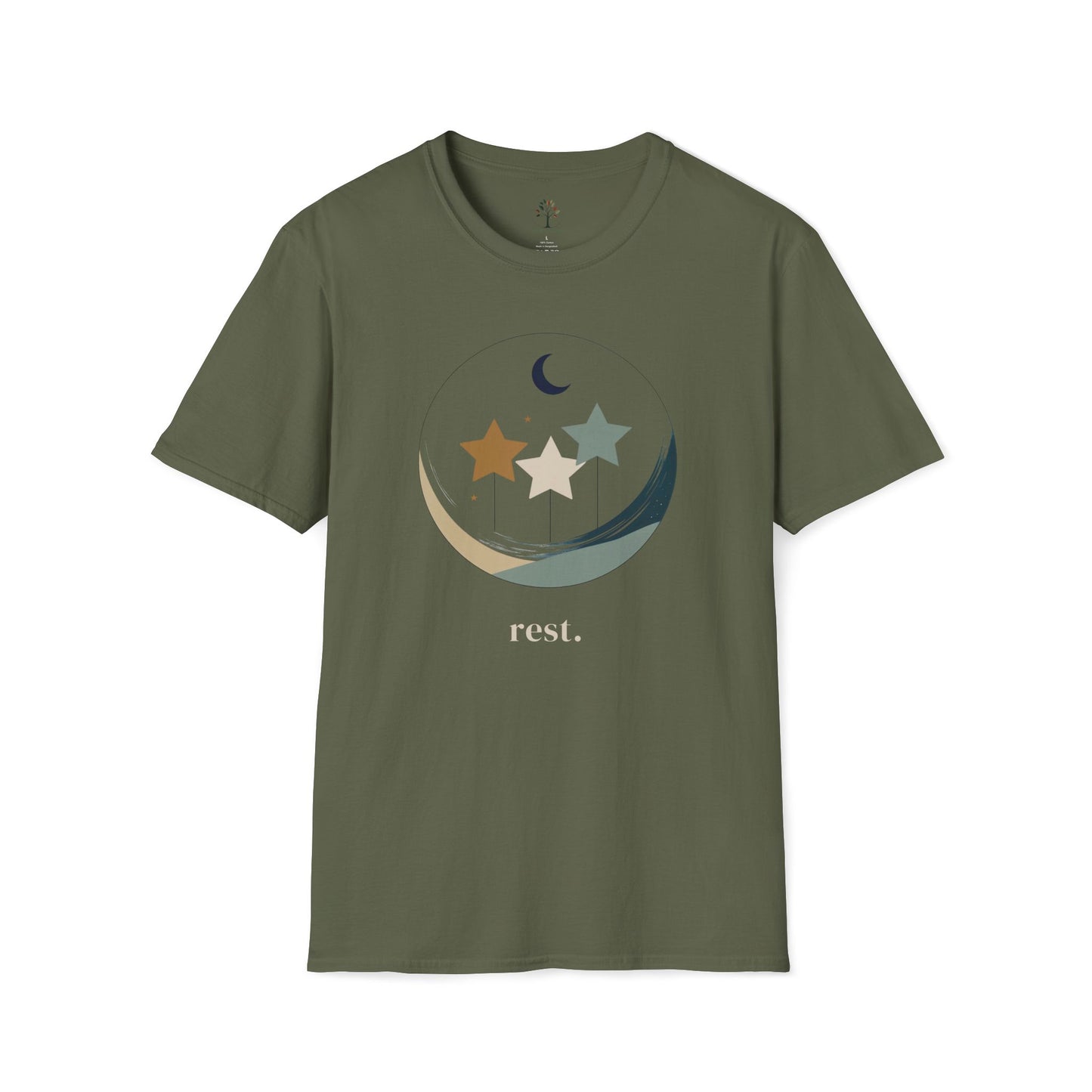 Military Green | Rest, front view