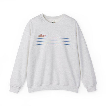 Ash | Align Sweatshirt, front view