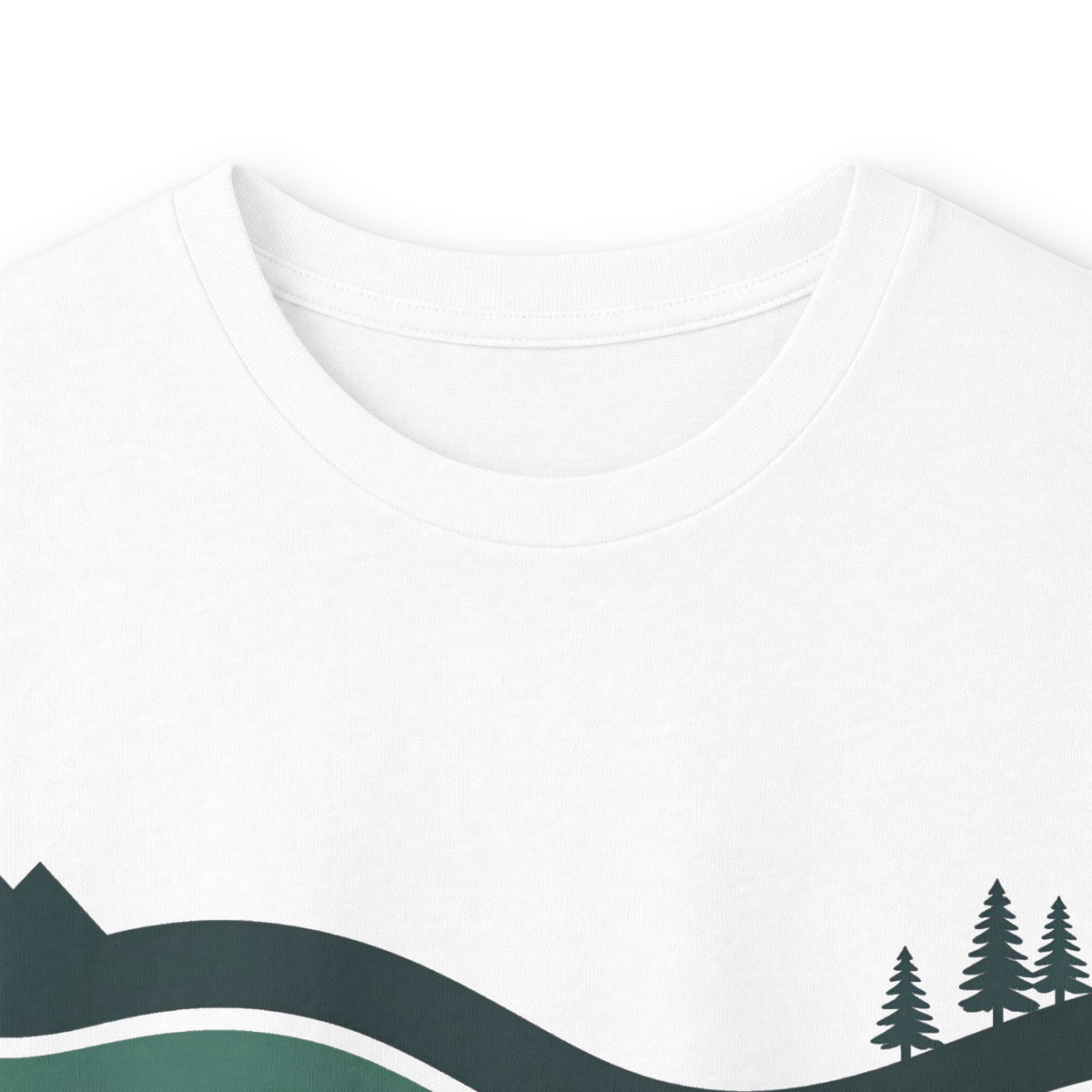 White | River Long Sleeve Tee, folded view