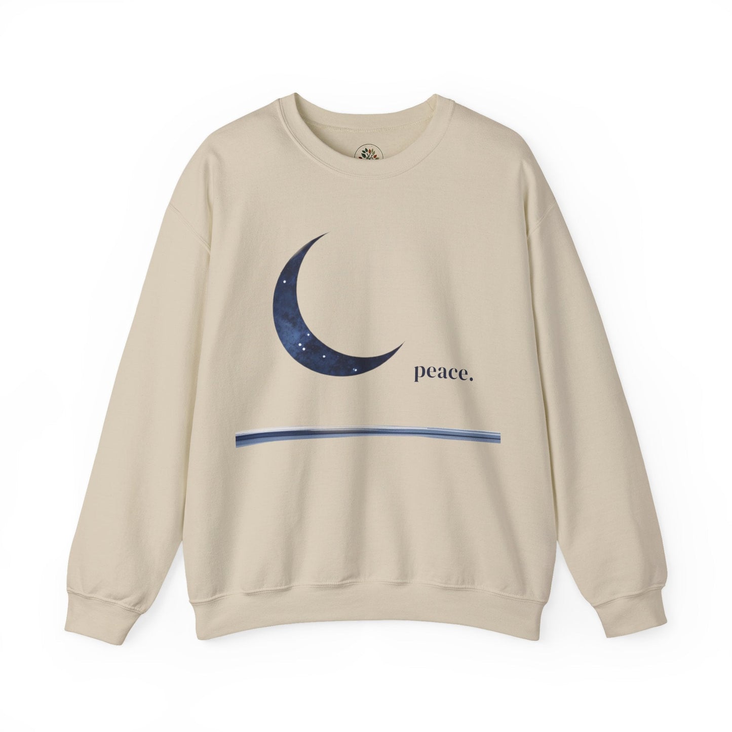 Sand | Moonlit Peace Sweatshirt, front view