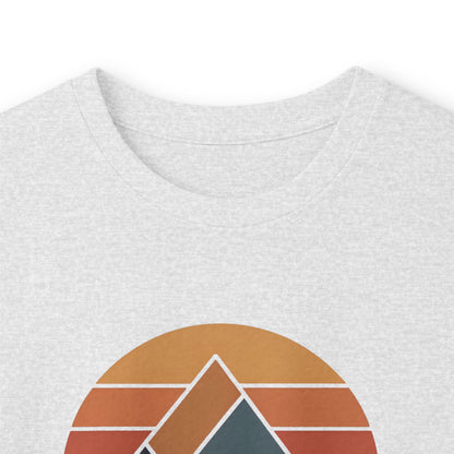Ash | Rise + Roam Long Sleeve Tee, folded view