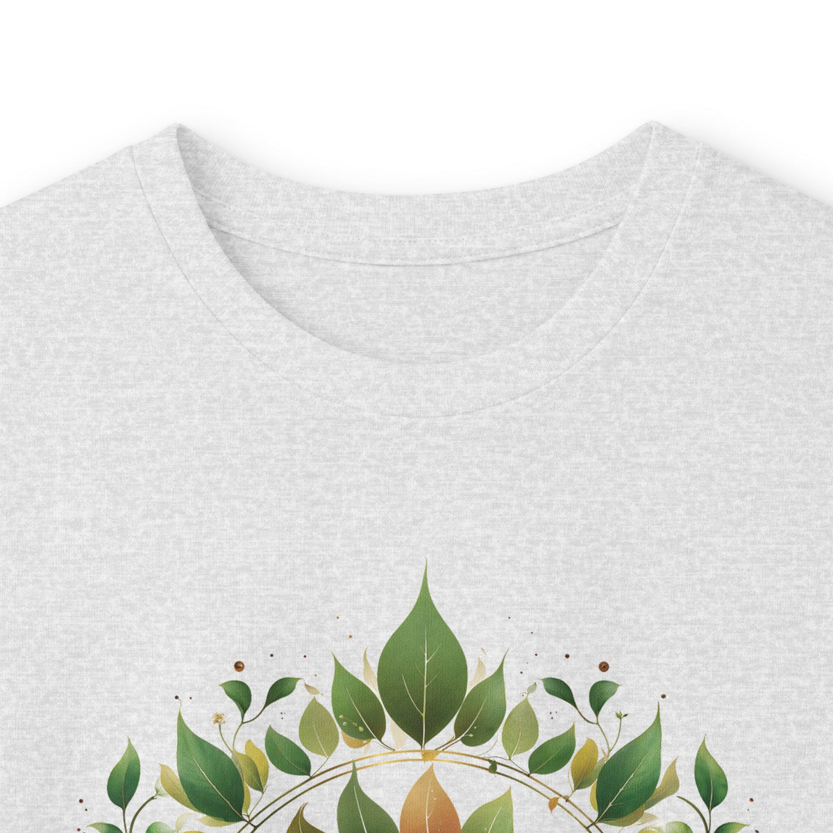 Ash | Eclipse Garden Long Sleeve Tee, folded view