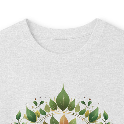 Ash | Eclipse Garden Long Sleeve Tee, folded view