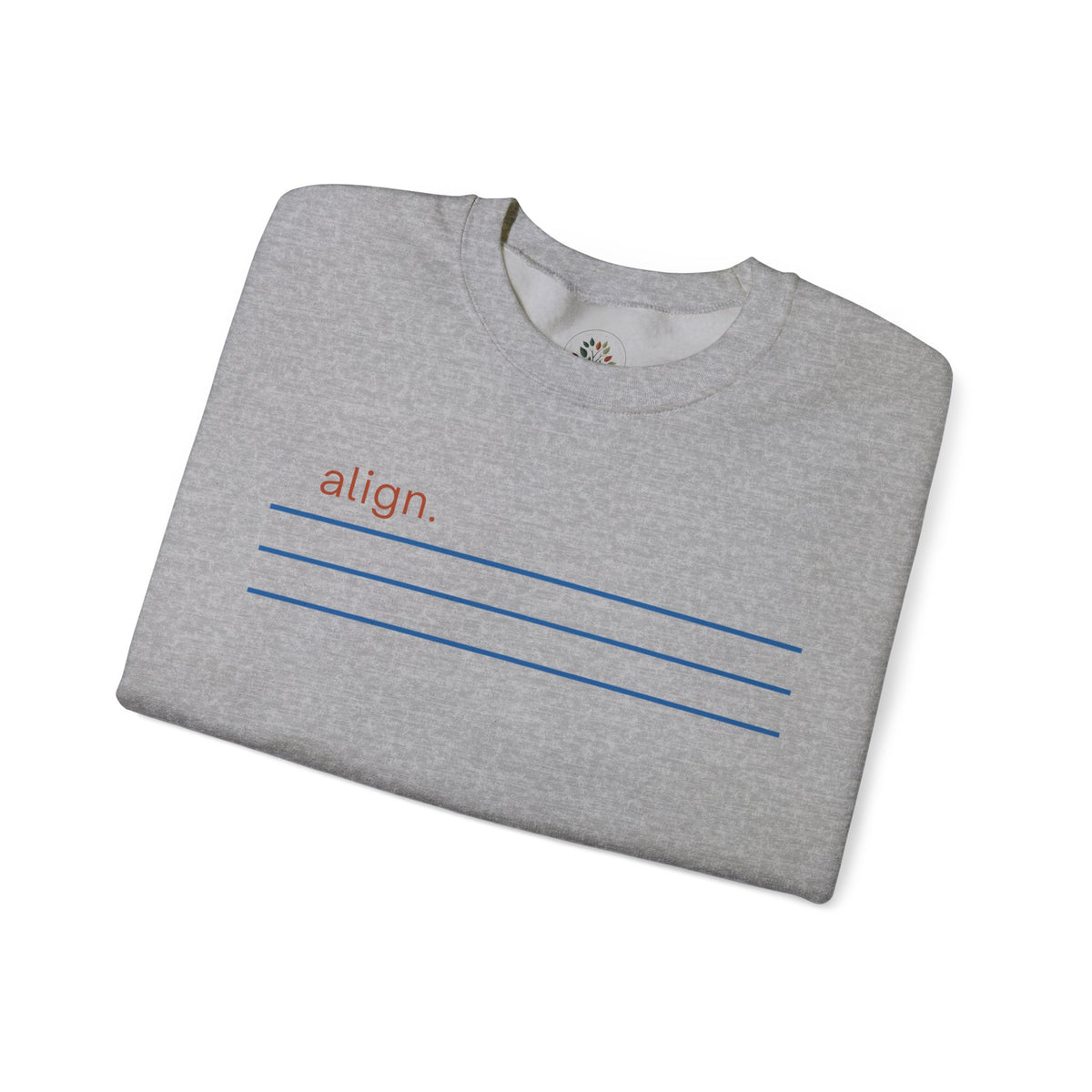 Sport Grey | Align Sweatshirt, folded view