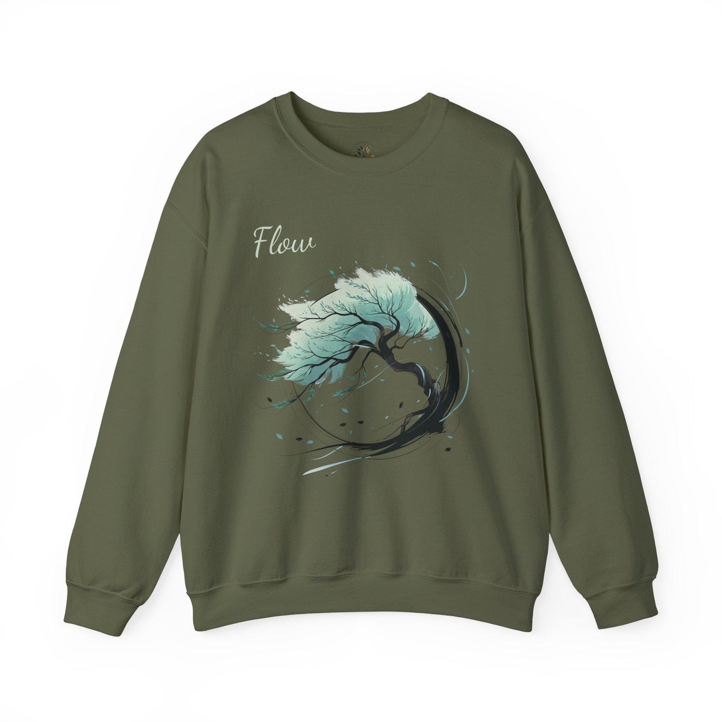 Military Green | Flow Sweatshirt, front view