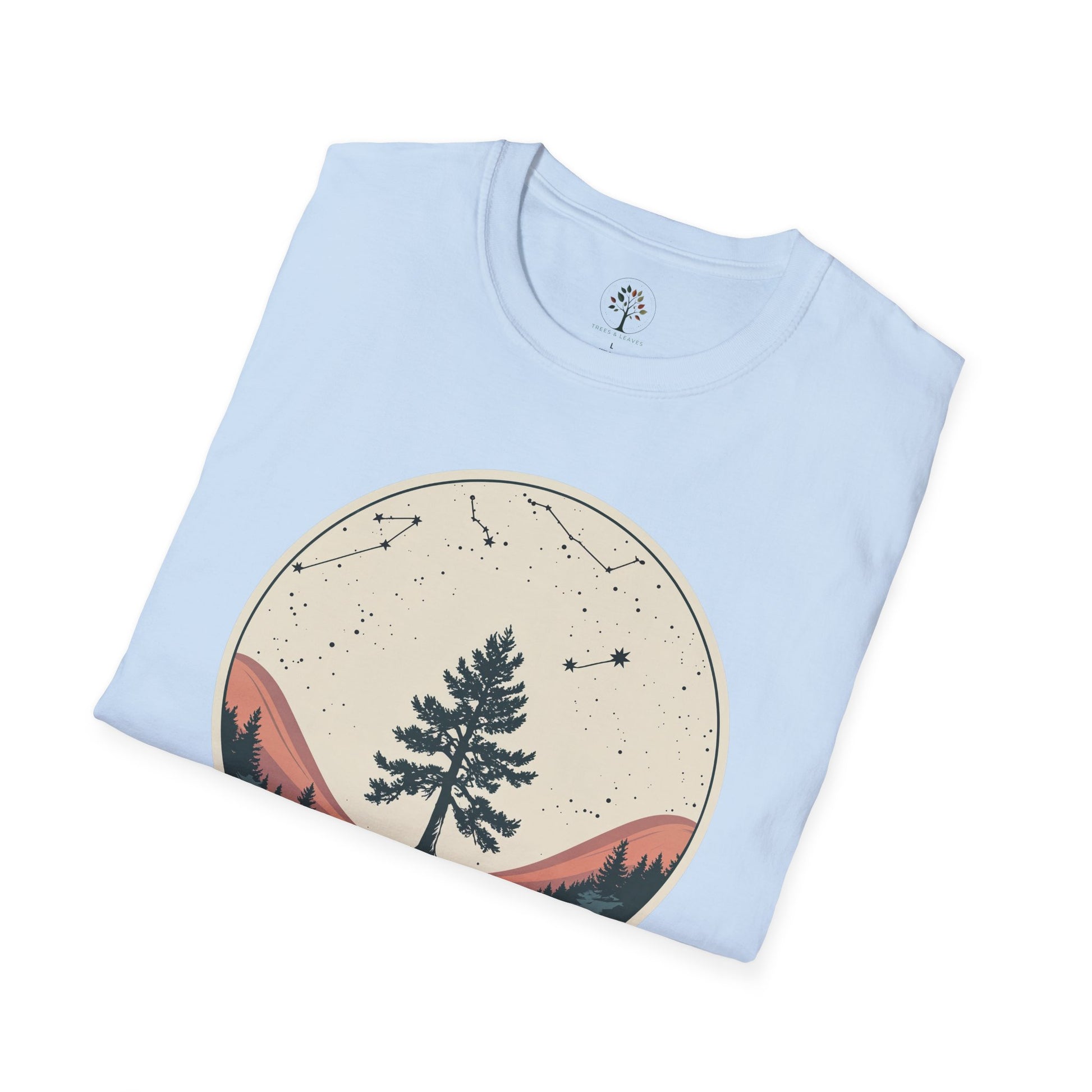 Light Blue | Rooted in Stars, folded view