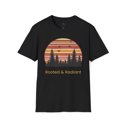 Heather Navy | Rooted & Radiant, front view