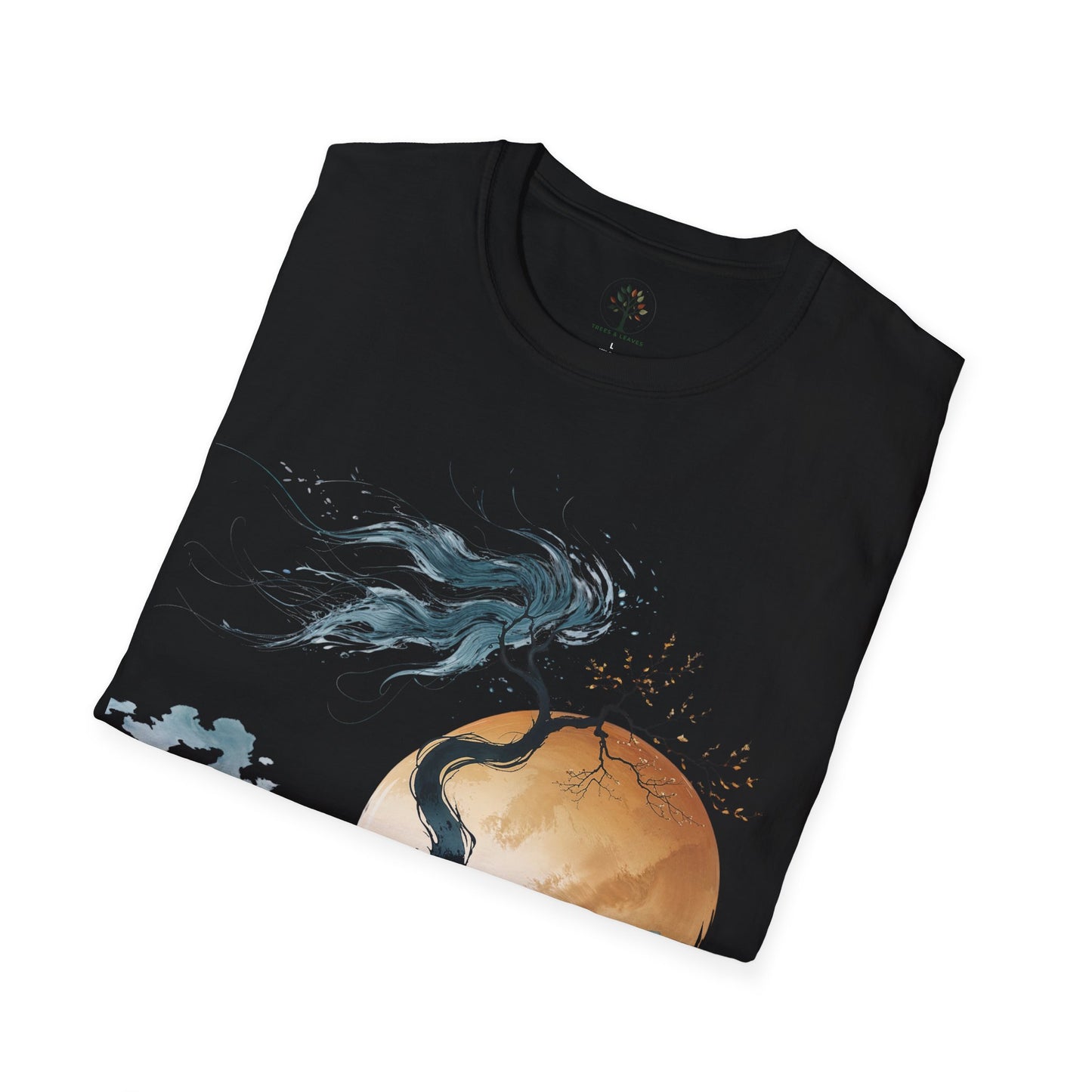 Black | Golden Solitude, folded view