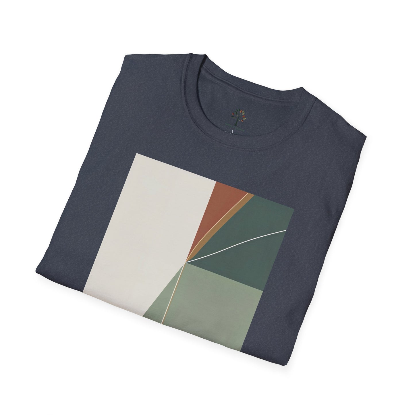 Heather Navy | Divide, folded view