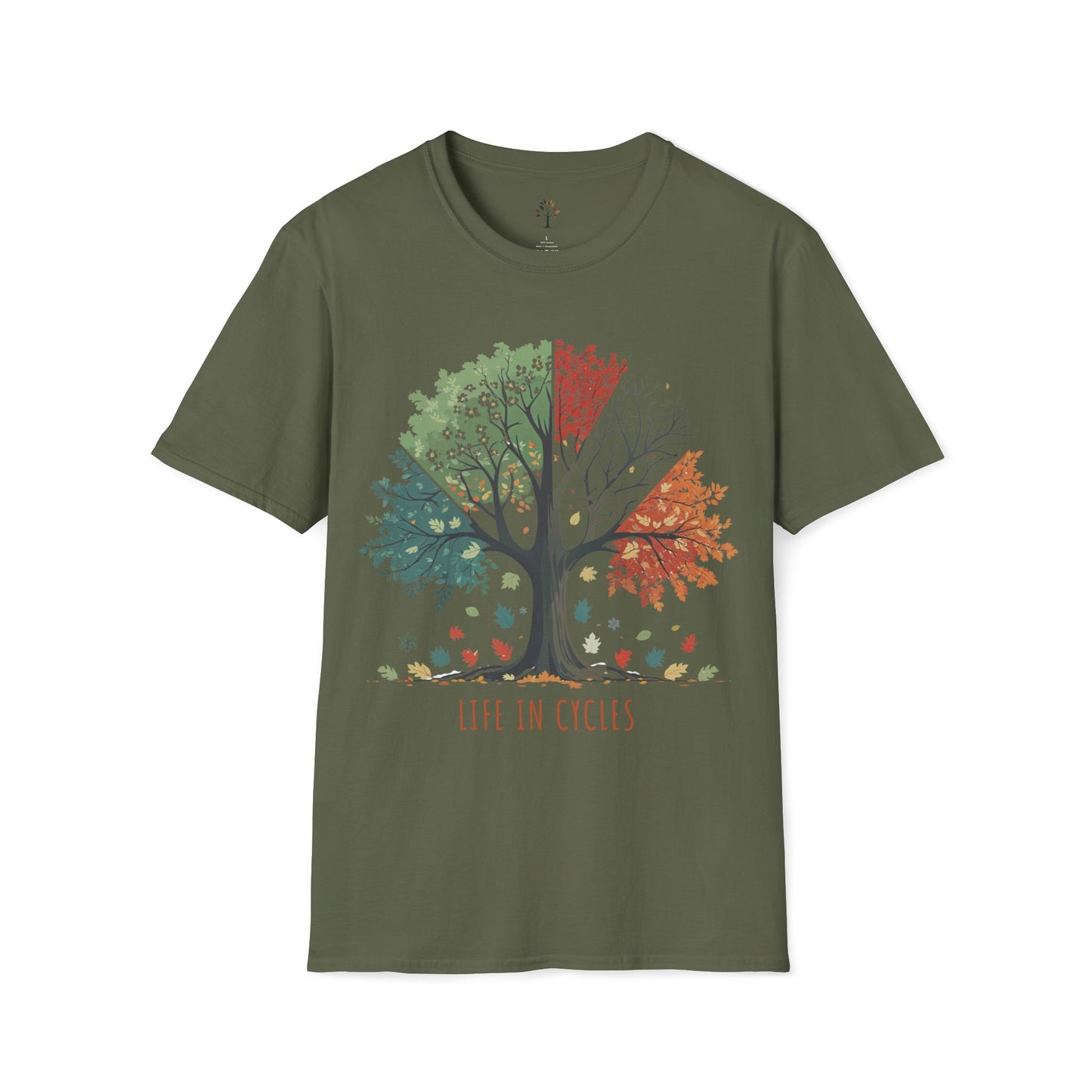 Military Green | Life in Cycles, front view