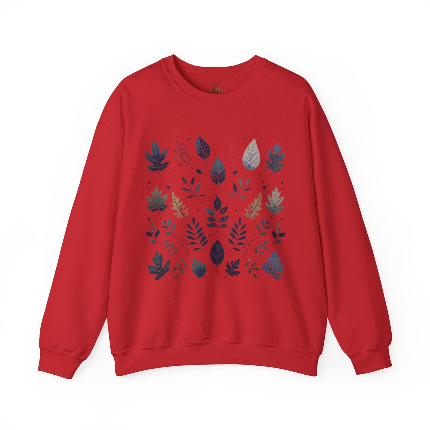 Red | Botanical Harmony Sweatshirt, front view