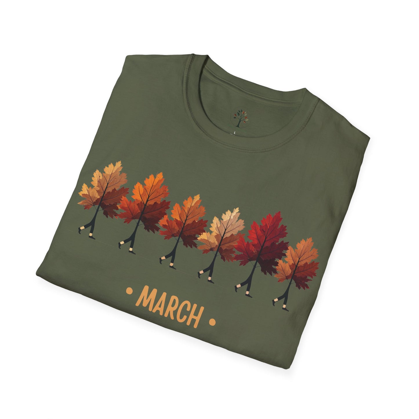 Military Green | March with the Maples, folded view