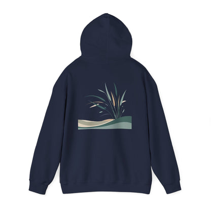 Navy | Whispers in the Breeze Hoodie, back view 2