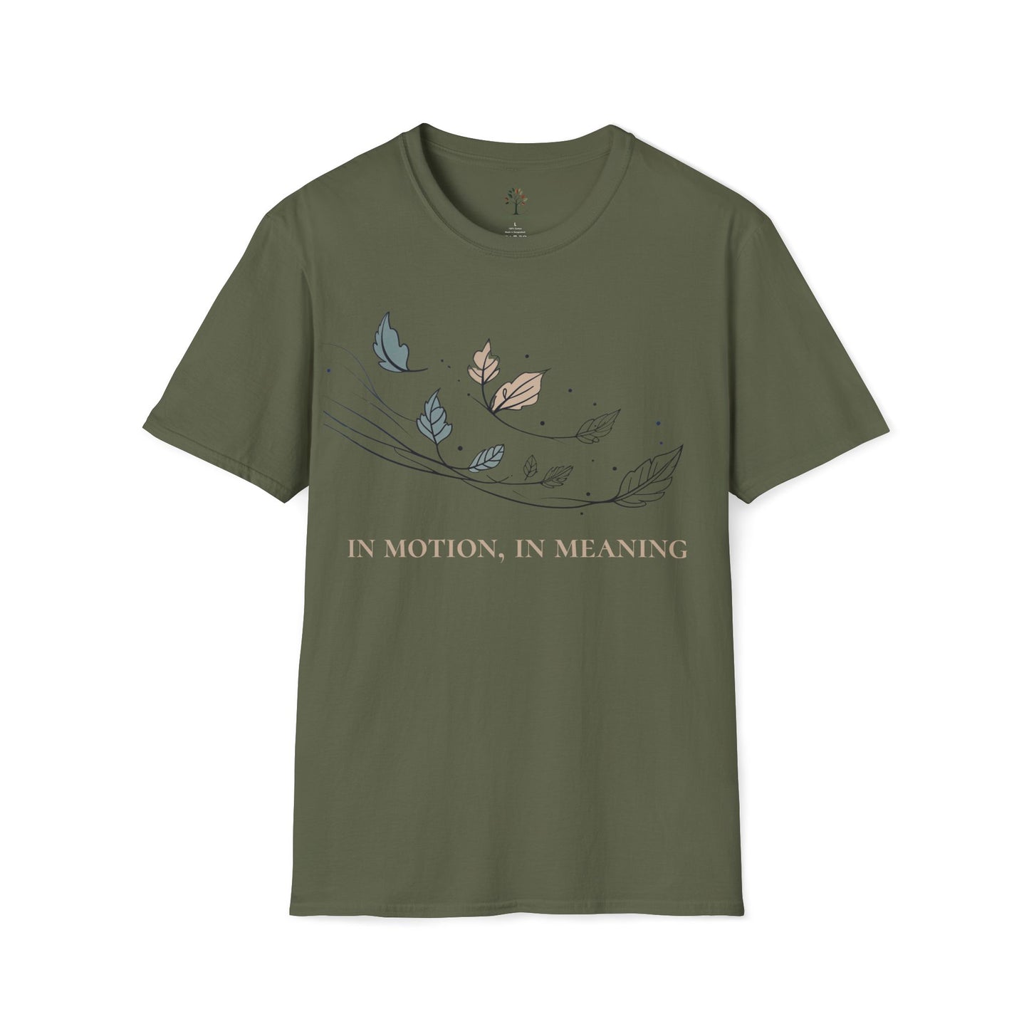 Military Green | In Motion, In Meaning, front view