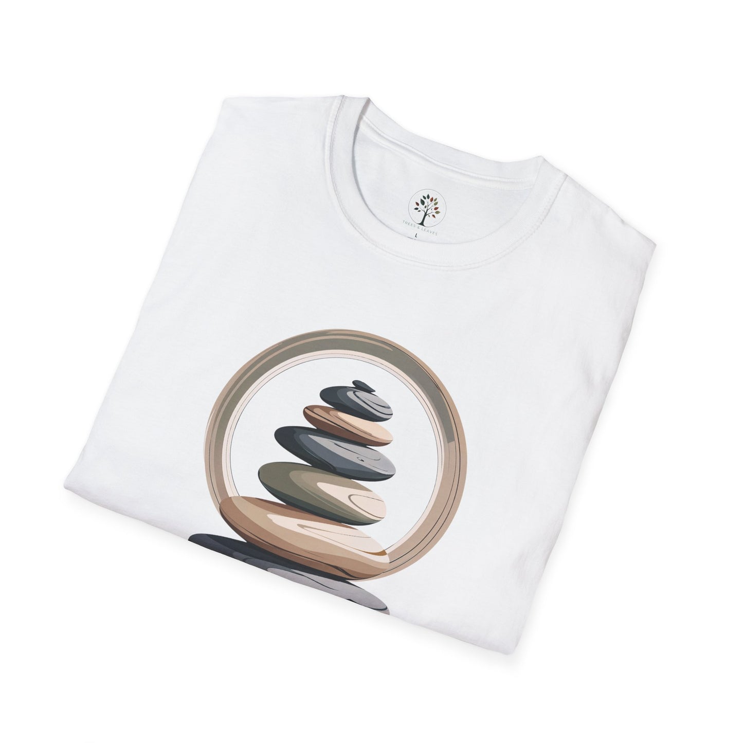 White | Still as Stone, folded view