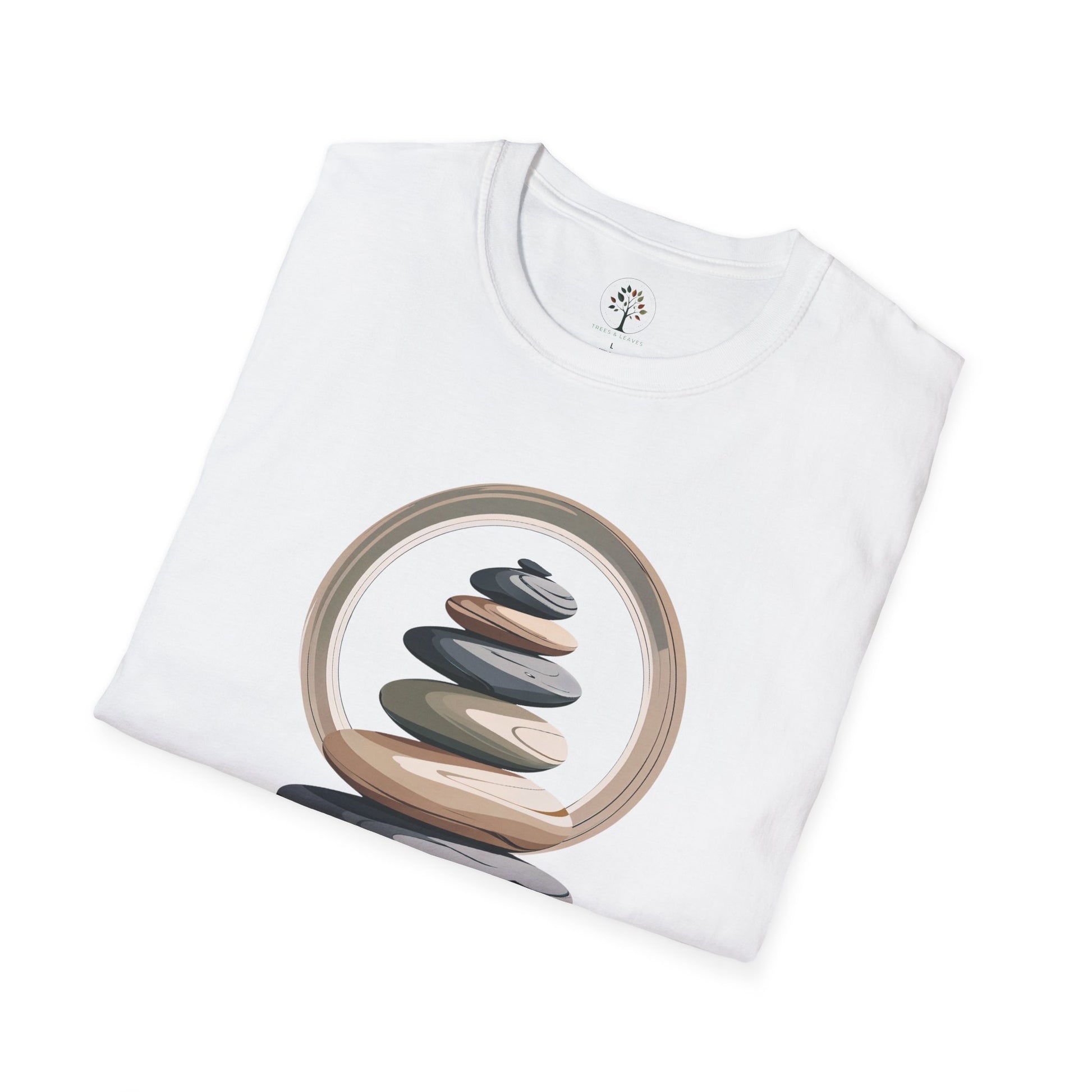 White | Still as Stone, folded view