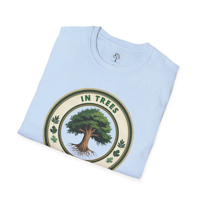 Light Blue | In Trees We Trust, folded view