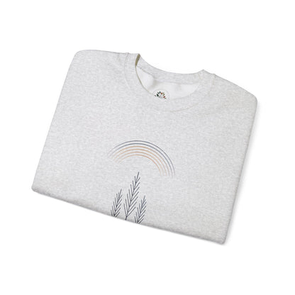 Ash | Quiet Arc Sweatshirt, folded view