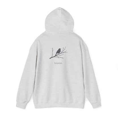 Ash | Hüzün Hoodie, back view 2