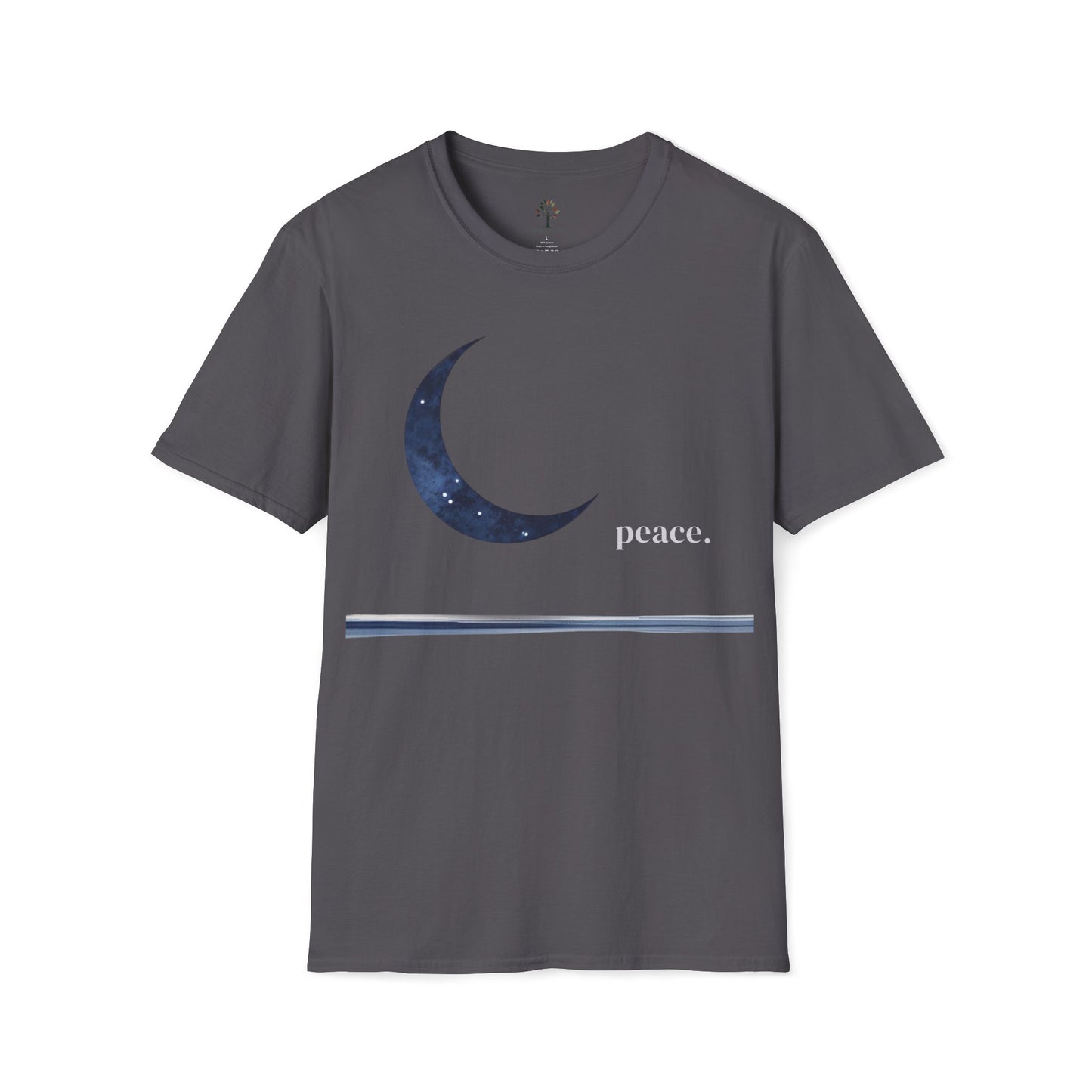 Charcoal | Moonlit Peace, front view