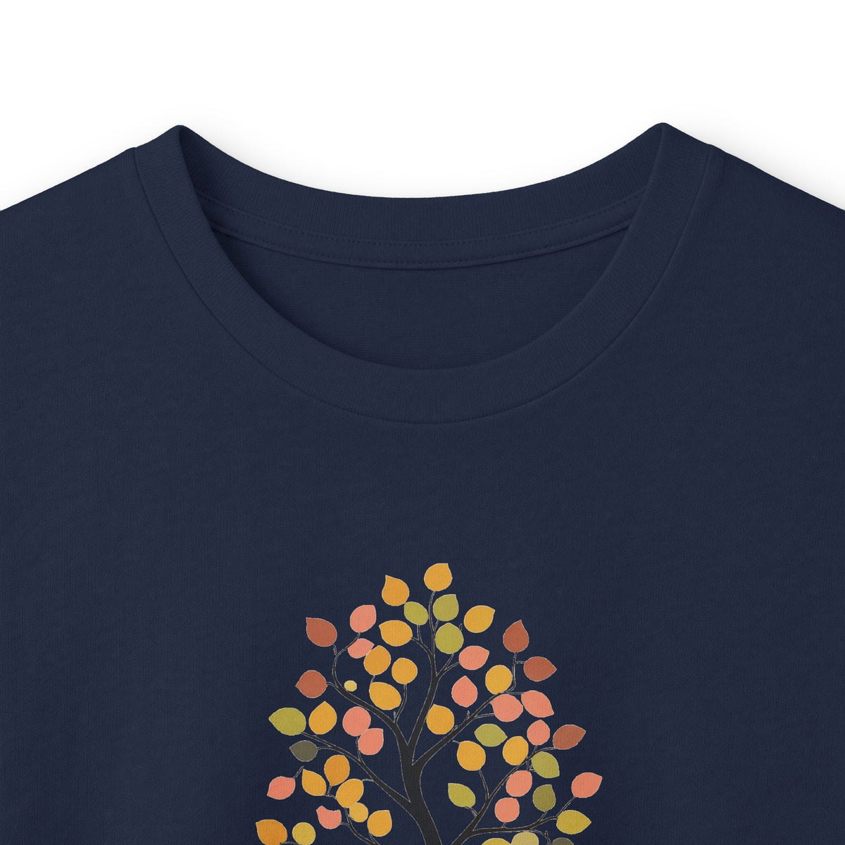 Navy | Almost Long Sleeve, folded view