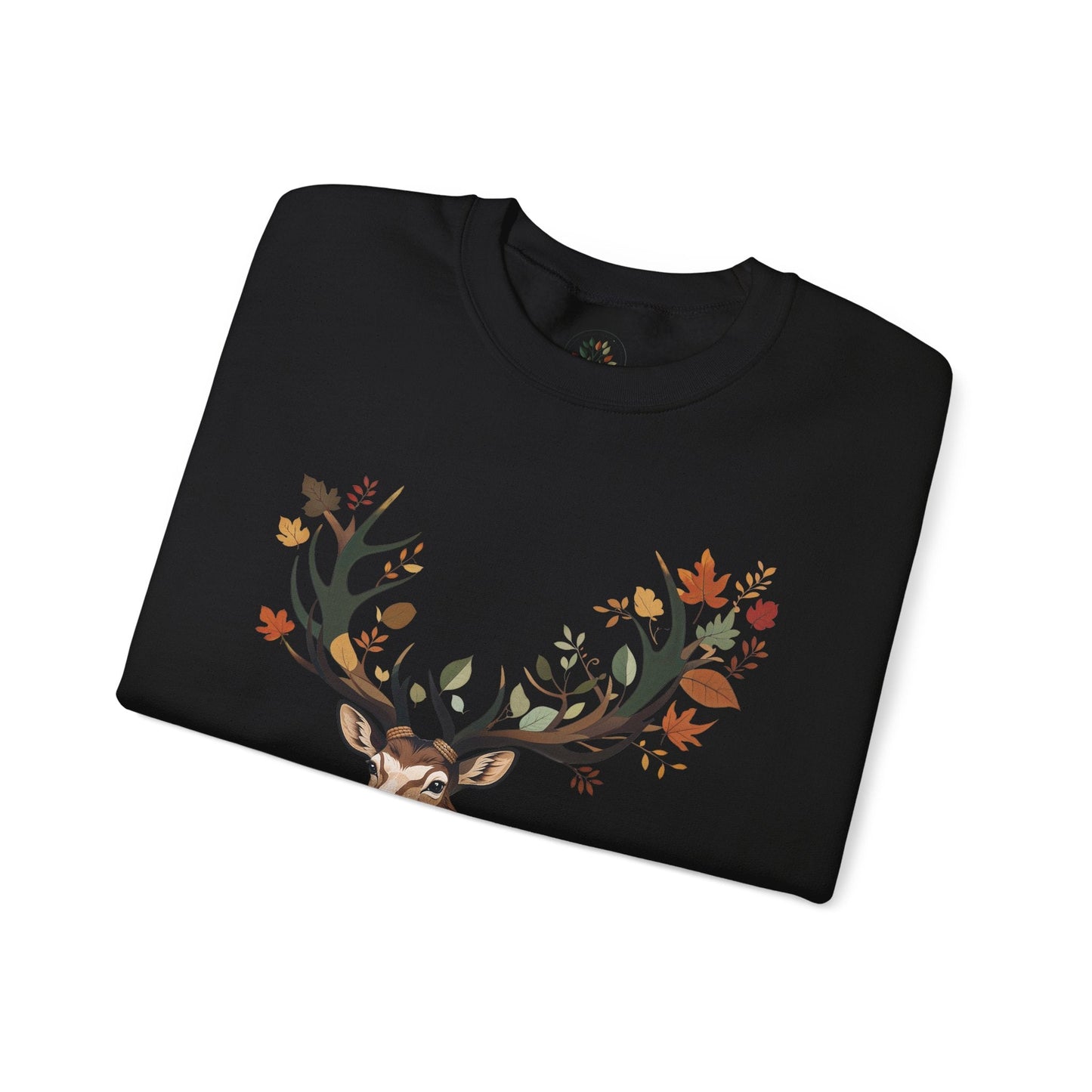 Black | Nature`s Guardian Sweatshirt, folded view