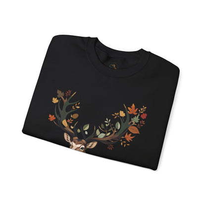 Black | Nature`s Guardian Sweatshirt, folded view