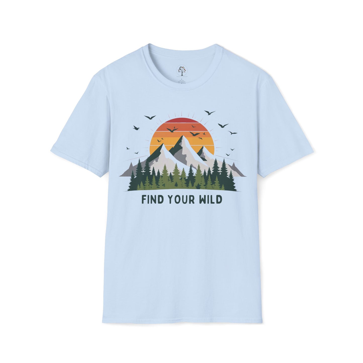 Light Blue | Find Your Wild, front view