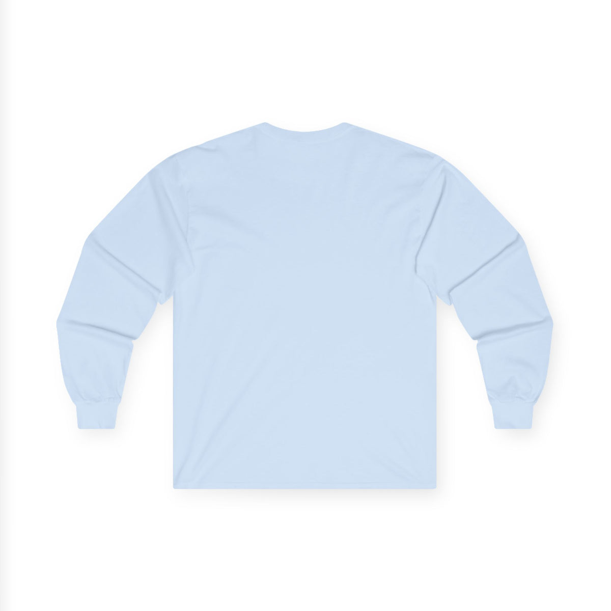 Light Blue | Almost Long Sleeve, back view