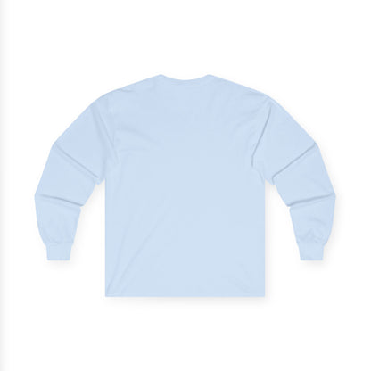 Light Blue | Almost Long Sleeve, back view