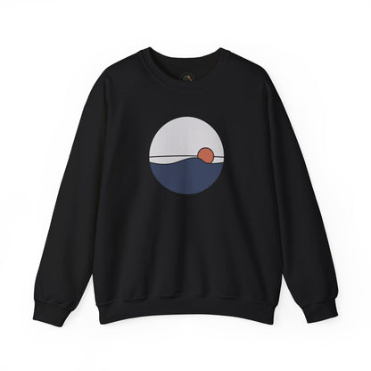 Black | Shore Sweatshirt, front view