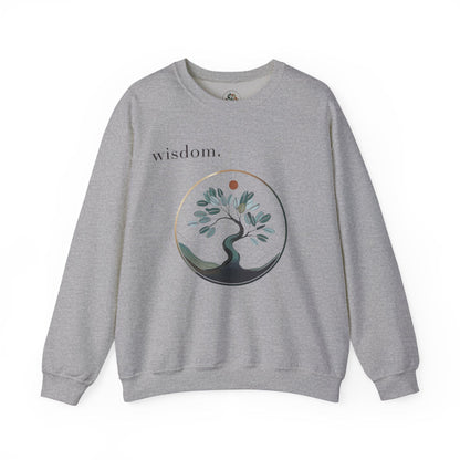 Sport Grey | Wisdom Sweatshirt, front view