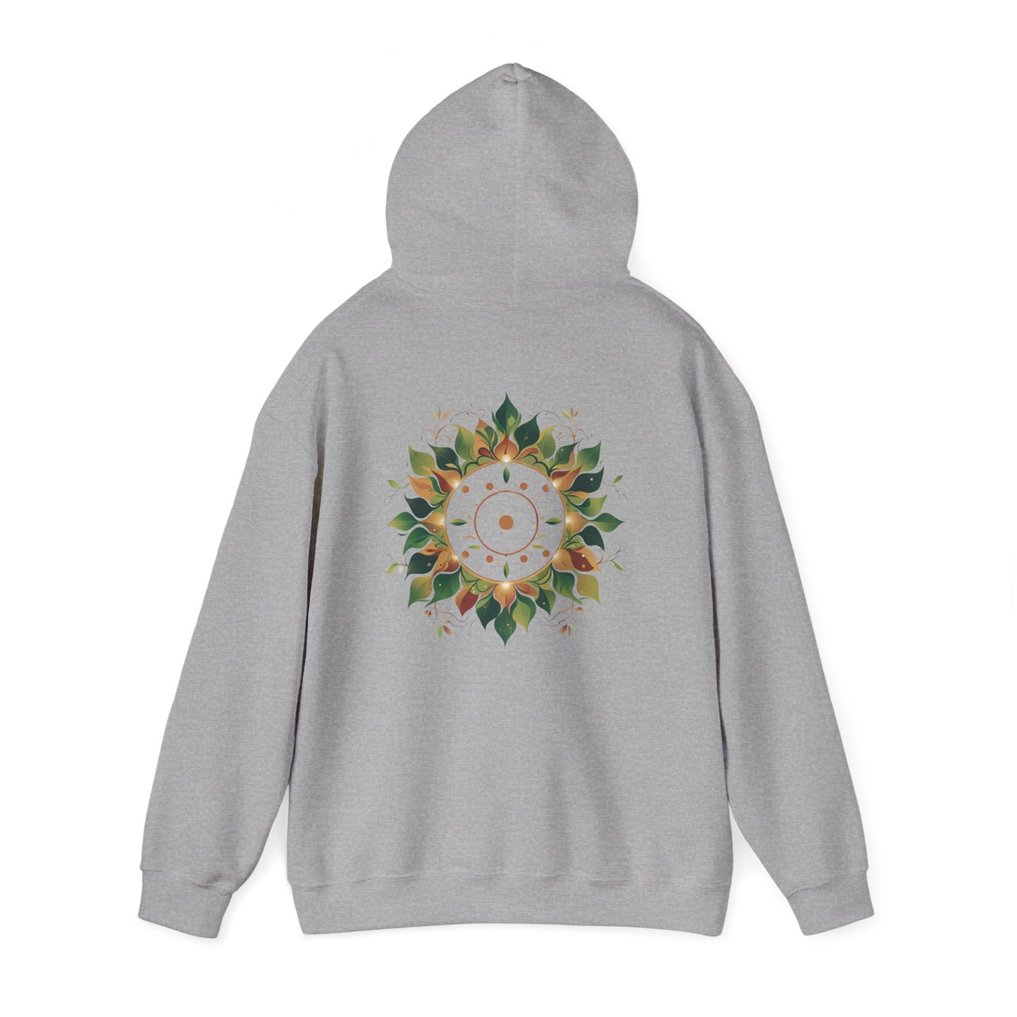Sport Grey | Solar Bloom Hoodie, back view 2