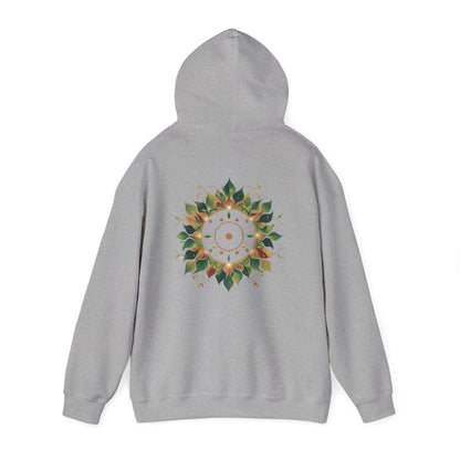 Sport Grey | Solar Bloom Hoodie, back view 2