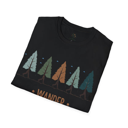 Black | Wander with the Trees, folded view