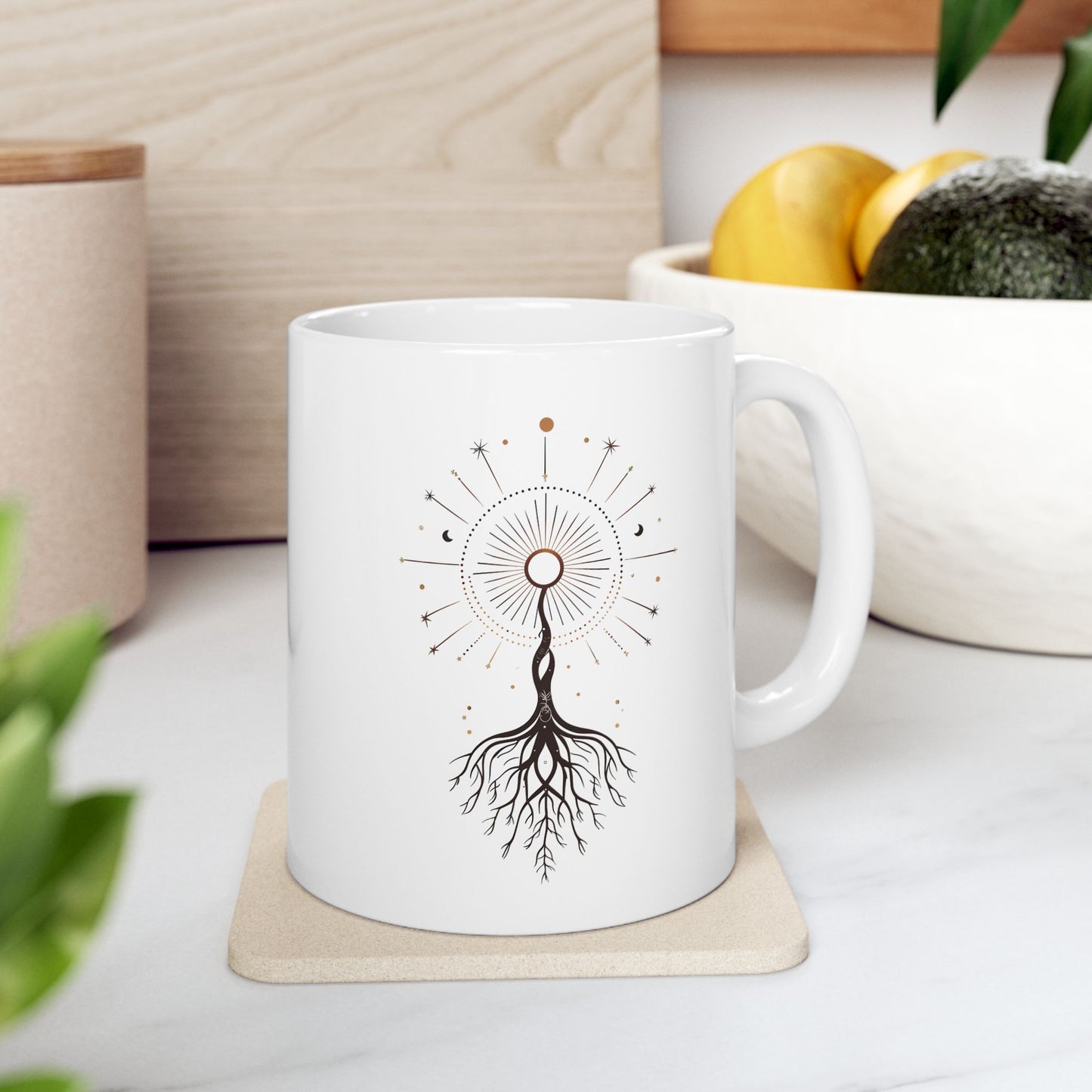 The Cosmic Root Mug