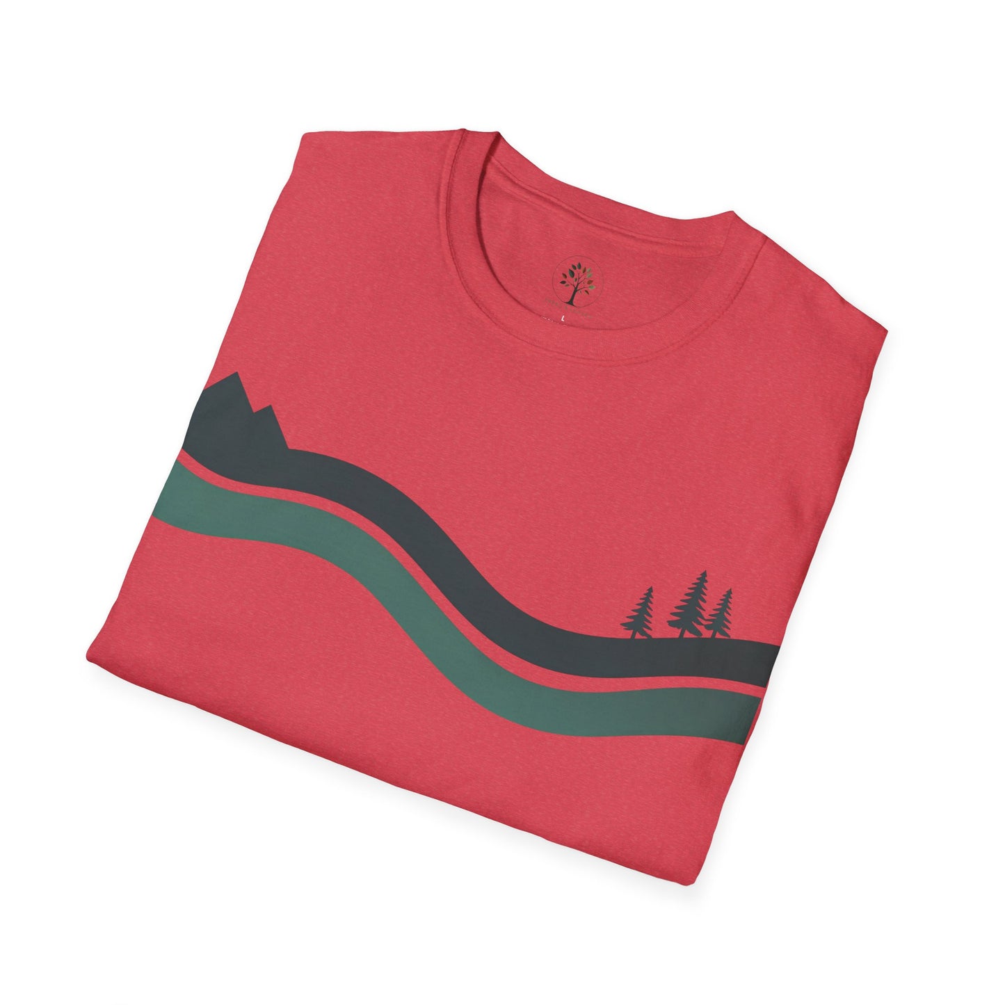 Heather Red | River, folded view