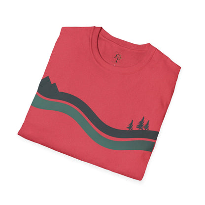 Heather Red | River, folded view