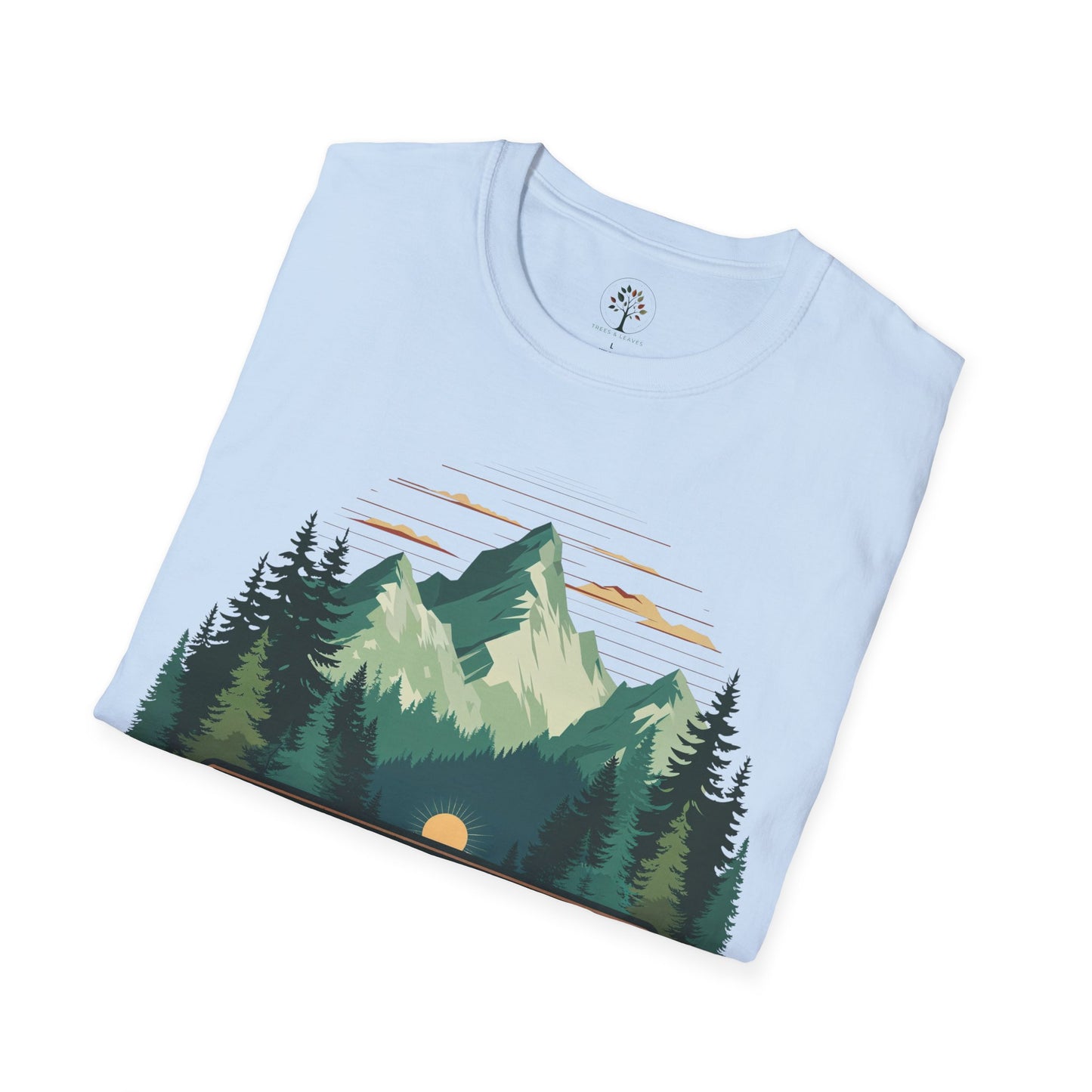 Light Blue | My Father, My Forest, folded view